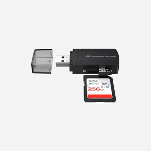 Conceptronic BIAN06B Lecteur Cartes Mémoire USB 3.2 Gen 1 Type-A Noir, SD/SDHC/SDXC/MicroSD, Taux Transfert 5000 Mbit/s, Windows/macOS/Android - Miniature 3