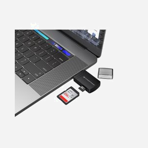 Conceptronic BIAN06B Lecteur Cartes Mémoire USB 3.2 Gen 1 Type-A Noir, SD/SDHC/SDXC/MicroSD, Taux Transfert 5000 Mbit/s, Windows/macOS/Android - Miniature 4