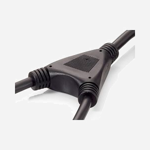 Equip 112220 Câble d'alimentation 1.8m CEE 7/7 vers Coupleur 2 x C13 H05VV-F3G 250V 10A Cuivre, Certifié VDE/REACH/RoHS - Miniature 4