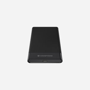 Conceptronic DANTE06B Boîtier Externe USB Type-C pour Disque Dur/SSD 2.5" SATA III 6Gbit/s, Support 7/9.5mm, Capacité 10To, Noir, Compatible Windows/macOS - Miniature 4