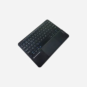Conceptronic TOBIN01BES Clavier Bluetooth QWERTY Espagnol Noir, Universel, Touchpad Intégré, Bluetooth 5.4, Compatible Windows/Mac/iOS/iPadOS, Batterie Rechargeable, 245x175x6mm, 205g - Miniature 2