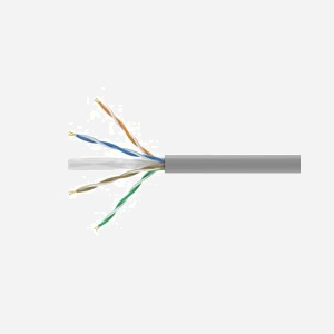 Equip 404535 Câble Réseau Cat6 U/UTP (UTP) Gris 305m LSZH Cuivre Solide 23/1 AWG 250MHz Gigabit Ethernet PoE Classe Dca RoHS