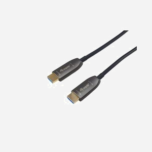 Equip 119421 Câble HDMI 2.1 Actif Optique Blindé 25m, 8K/60Hz, 4K/120Hz, 48Gbps, connecteurs plaqués or, HDCP 2.2, ARC, Ethernet, Fibre Optique - Miniature 3