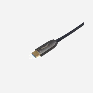 Equip 119421 Câble HDMI 2.1 Actif Optique Blindé 25m, 8K/60Hz, 4K/120Hz, 48Gbps, connecteurs plaqués or, HDCP 2.2, ARC, Ethernet, Fibre Optique - Miniature 4