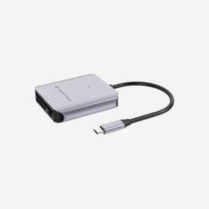 Conceptronic BIAN09G Lecteur Cartes Mémoire USB 3.2 Gen 2 Type-C Gris - CFast 2.0, MicroSD/SD - 10000 Mbit/s - Aluminium - Windows/macOS/Android - Miniature 1