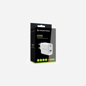 Conceptronic ALTHEA20W45 Chargeur Secteur 45W Universel, 1x USB-C Power Delivery 3.0/PPS, 1x USB-A, Quick Charge 3.0, Protections Court-Circuit/Surcharge/Surchauffe - Miniature 5