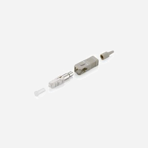 Equip 156020 Adaptateur Fibre Optique SC Multimode Gris - Dimensions 8.95x7.3x38mm - Lot de 12 unités - Miniature 1