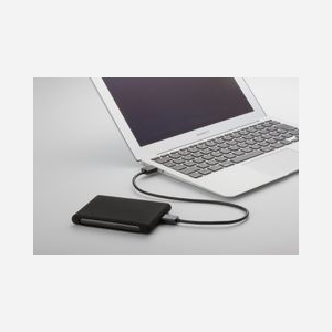 Freecom Mobile Drive XXS 3.0 - Disque Dur Externe 1To 2.5" USB 3.2 Gen 1 Noir - HDD 5000 Mbit/s - FAT32 - Compatible Windows/macOS - Miniature 3