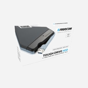 Freecom Tough Drive 1To HDD Externe 2.5" USB 3.2 Gen 1 (3.1 Gen 1) 5400 RPM Gris - Résistant aux Chocs, IP54, Logiciels Inclus - Miniature 4