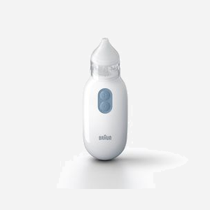 Braun BNA100EU Aspirateur Électrique Blanc sur Batterie avec Pointes Amovibles, Aspiration Réglable, Compatible dès 0 mois - 1 Batterie supportée - Miniature 1