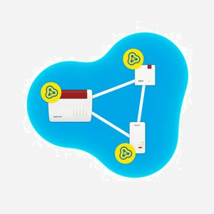 AVM FRITZ!Repeater 1200 AX, Wi-Fi 6 (802.11ax) 3000 Mbit/s, 1 x Gigabit Ethernet, Standards IEEE 802.11a/ac/ax/g/n, WPA3, Blanc - Miniature 5