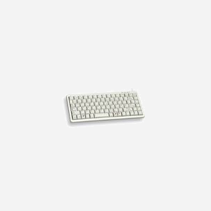 CHERRY G84-4100 Clavier Mini USB QWERTZ Allemand Gris 86 Touches Câble 1.75m Dimensions 282x132x26mm Durée de vie 20M Caractères - Miniature 2