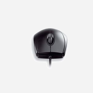 CHERRY M-5450 Wheelmouse Optical : Souris filaire noire, 1000 DPI, USB Type-A + PS/2, design ambidextre, câble 1.8m - Miniature 4