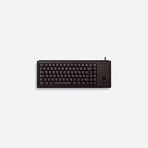 Clavier CHERRY G84-4400 PS/2 QWERTY UK 84 Touches Noir avec Trackball Intégré, Câble 1.75m, Dimensions 370x139x19.6mm, Certification CE/VDE/FCC - Miniature 1