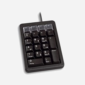 CHERRY G84-4700LUCDE-2 Clavier Numérique USB Noir - 132x90x36mm, Câble 1.75m, Durée de Vie 20M Caractères, PC Portable/Bureau - Miniature 3