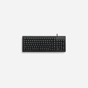 CHERRY XS Complete G84-5200LCMGB-2 Clavier USB QWERTY UK Mécanique Noir, Usage Bureau, Câble 2.5m, Dimensions 374x18x139mm, Poids 550g - Miniature 1