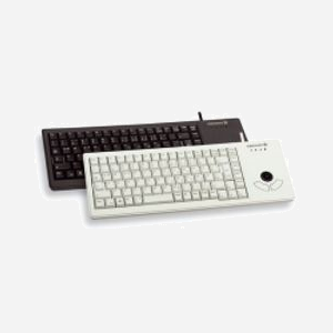 CHERRY G84-5400LUMES Clavier USB Gris - 89 Touches - Connectivité Filaire USB - Dimensions 374x139x20mm - Certifications cURus/c-tick/VCCI/CE/FCC/VDE/BSMI