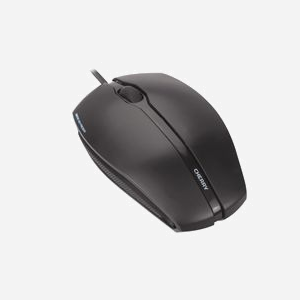 CHERRY GENTIX Souris Filaire USB Noire 1000 DPI Optique 3 Boutons Ambidextre Câble 1.8m Compatible PC/Mac Dimensions 111.5x68.5x35 mm - Miniature 3