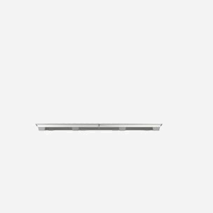 CHERRY KC 6000 SLIM FOR MAC - Clavier Bureau USB, QWERTZ Allemand, 111 Touches, Câble 1.8m, Compatible macOS, Argent, 440x130x15mm - Miniature 2