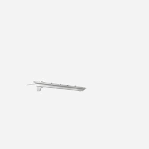 CHERRY KC 6000 SLIM FOR MAC - Clavier Bureau USB, QWERTZ Allemand, 111 Touches, Câble 1.8m, Compatible macOS, Argent, 440x130x15mm - Miniature 3