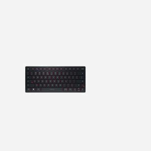 CHERRY KW 9200 MINI Clavier 75% QWERTY Anglais Noir - USB, RF Wireless 2.4 GHz, Bluetooth 5.0 - Cherry SX, ABS, Batterie Li-Ion - Miniature 5
