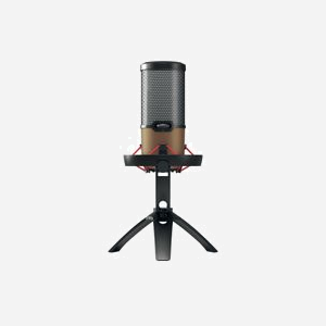 CHERRY UM 9.0 PRO RGB Microphone de Table USB 24-bit/192kHz Noir/Cuivre, Sortie Casque, SPL 122dB, Câble 2.5m, Compatible Windows/macOS - Miniature 5