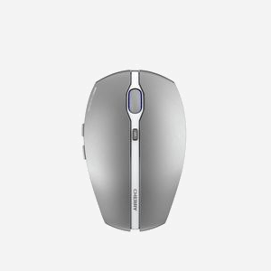 CHERRY GENTIX BT Souris Bluetooth 5.0 Ambidextre Optique 2000 DPI 7 Boutons Gris avec Piles AAA Windows macOS Android iOS ChromeOS