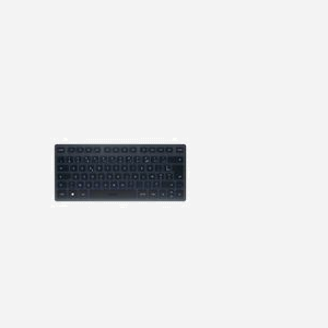CHERRY KW 7100 MINI BT Clavier Bluetooth 5.1 AZERTY Français Bleu - Cherry SX, 79 Touches, Portée 10M, 2xAAA, 295x129x27mm, 430g - Miniature 1