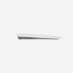 CHERRY Stream Clavier Universel Blanc, QWERTZ Allemand, Connectivité USB & Sans Fil 2.4GHz, 115 Touches Cherry SX, Portée 10m, Alimentation Piles AA. - Miniature 3