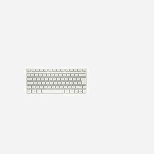 CHERRY KW 7100 MINI BT Clavier QWERTZ Allemand Blanc - Bluetooth 5.1, Cherry SX, 79 Touches, Batterie AAA, Compatibilité Multi-appareils