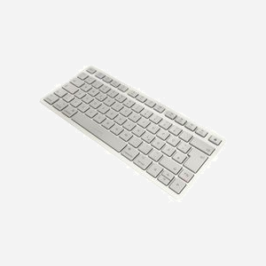 CHERRY KW 7100 MINI BT for MAC - Clavier 75% QWERTZ Bluetooth 5.1 Cherry SX, Multi-devices, iOS/macOS/iPadOS - Blanc - Miniature 2