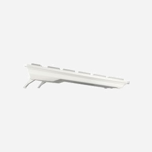 CHERRY KW 7100 MINI BT for MAC - Clavier 75% QWERTZ Bluetooth 5.1 Cherry SX, Multi-devices, iOS/macOS/iPadOS - Blanc - Miniature 3