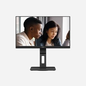 AOC 22E2UMF - Moniteur LED 21.5" Full HD 1920x1080 VA 75Hz, Hub USB 3.2, HDMI/DisplayPort, Ajustable en Hauteur, Speakers 2x2W, Adaptive Sync - Miniature 2