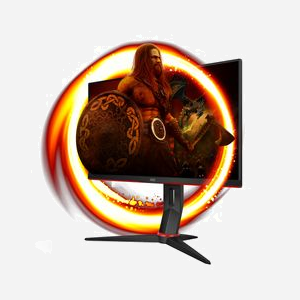 AOC 24G2ZU/BK Écran LED 23.8" Full HD 1920x1080 IPS 240Hz 0.5ms MPRT FreeSync Premium, Hub USB 3.2, HDMI 2.0, DisplayPort 1.2 - Miniature 2