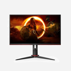 AOC 27G2SPU/BK - Écran 27" IPS Full HD 1920x1080 165Hz 1ms MPRT, AdaptiveSync, 250cd/m², HDMI/DP, Hub USB 3.2, Haut-parleurs 2W, Noir/Rouge - Miniature 3