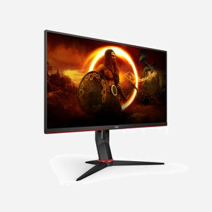 AOC 27G2SPU/BK - Écran 27" IPS Full HD 1920x1080 165Hz 1ms MPRT, AdaptiveSync, 250cd/m², HDMI/DP, Hub USB 3.2, Haut-parleurs 2W, Noir/Rouge - Miniature 5