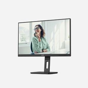 AOC Q27P3CV Moniteur 27" QHD IPS 2560x1440 75Hz 4ms, Hub USB-C 65W RJ-45, DisplayPort/HDMI, Luminosité 350cd/m², Temps de réponse 4ms - Miniature 4