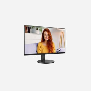 AOC U27B3CF Moniteur LCD 27" 4K UHD (3840x2160) IPS 60Hz, 4ms, 350cd/m², HDR10, USB-C (Power Delivery 65W), HDMI 2.0, Hub USB 3.2, Noir - Miniature 4