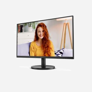 AOC U27B3M - Moniteur LCD 27" 4K UHD (3840x2160) VA 60Hz, 4ms, HDR10, AdaptiveSync, HDMI 2.0/DisplayPort 1.4, Noir, Haut-parleurs intégrés - Miniature 5