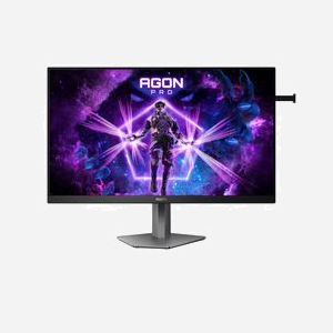 AOC AG276FK : Moniteur 27" Fast IPS Full HD 1920x1080, 520Hz, 0.5ms GTG, HDR400, 119.8% sRGB, AdaptiveSync, Hub USB 3.2, Noir/Gris - Miniature 1