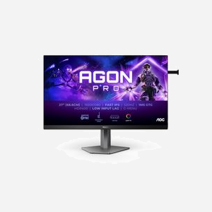 AOC AG276FK : Moniteur 27" Fast IPS Full HD 1920x1080, 520Hz, 0.5ms GTG, HDR400, 119.8% sRGB, AdaptiveSync, Hub USB 3.2, Noir/Gris - Miniature 2