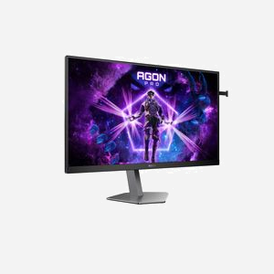 AOC AG276FK : Moniteur 27" Fast IPS Full HD 1920x1080, 520Hz, 0.5ms GTG, HDR400, 119.8% sRGB, AdaptiveSync, Hub USB 3.2, Noir/Gris - Miniature 4