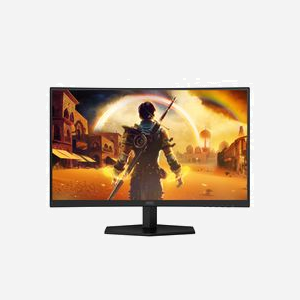 AOC C27G42E Moniteur PC 27" FHD 180Hz Fast VA Incurvé 1500R, 1920x1080, 1ms MPRT, HDR10, Adaptive Sync, HDMI 2.0/DisplayPort 1.4 - Miniature 2