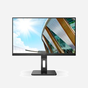 AOC U27P2 - Écran LED 27" 4K Ultra HD (3840x2160) IPS 4ms 350cd/m² 109% sRGB Hub USB 3.2 HDMI 2.0/DP 1.2 AMD FreeSync - Miniature 3