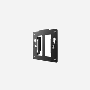 AOC Support VESA P2 pour Moniteur 21.5"-27" VESA 100x100mm, Fixation Mini PC sur Socle, Acier, Noir, Usage Professionnel - Miniature 1