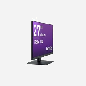 TERRA Ecran 27" LED Full HD 1920x1080 IPS 5ms 300cd/m² 178°/178° HDMI DisplayPort 1.2 VESA 100x100mm Noir Référence 3030227