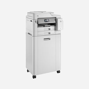 Brother MSJ5X Meuble Support Imprimante Jet d'Encre Blanc, Compatibilité MFC-J5930DW & MFC-J5945DW, 650x710x190mm, Installation Sol, Allemagne - Miniature 4