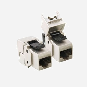 Techly Module Keystone IWP-MD-C6A/TLS Cat.6A Beige, 25g, connecteur TLS pour installation panneau de brassage standard - Miniature 1
