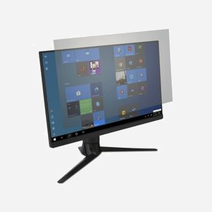 Kensington Filtre écran 24" 16:10 PET antireflet et anti-lumière bleue (réduction 43%) 519x325mm, compatible tactile, antimicrobien, ref 627559