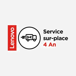 Lenovo Support Sur Site 4 Ans 24x7 Pièces et Main d'Oeuvre - Mise à Niveau Service Réparation à Domicile - Ref. 5WS0A22852